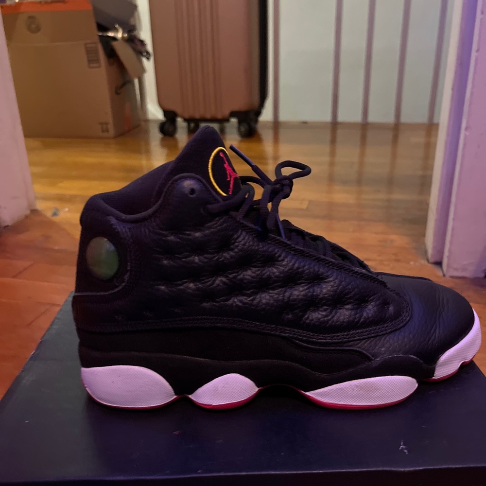 Retro 13-Jordan’s Black and Red Sneakers- Basketball
